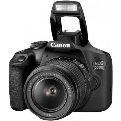 دوربین دیجیتال کانن Canon EOS 2000D به همراه لنز 18-55 میلی متر IS II
