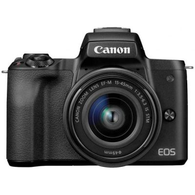 دوربین دیجیتال بدون آینه کانن Canon EOS M50 Mirrorless با لنز 15-45 میلی متر IS STM