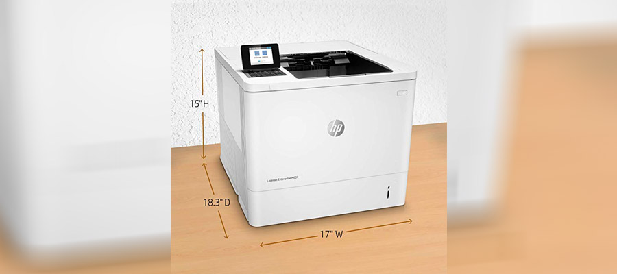 hp m607dn laser printer