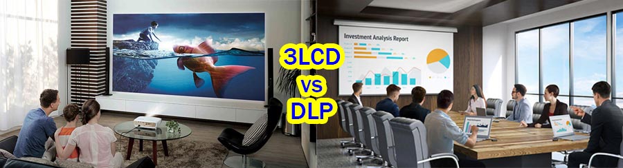 تکنولوژی تصویر3LCD برای شما مناسب‌تر است یاDLP ؟
