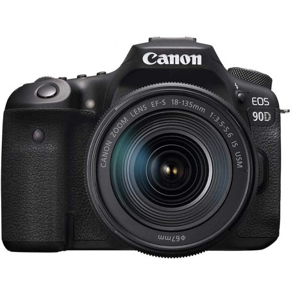 دوربین دیجیتال کانن Canon EOS 90D با لنز 135-18 میلی متر IS USM